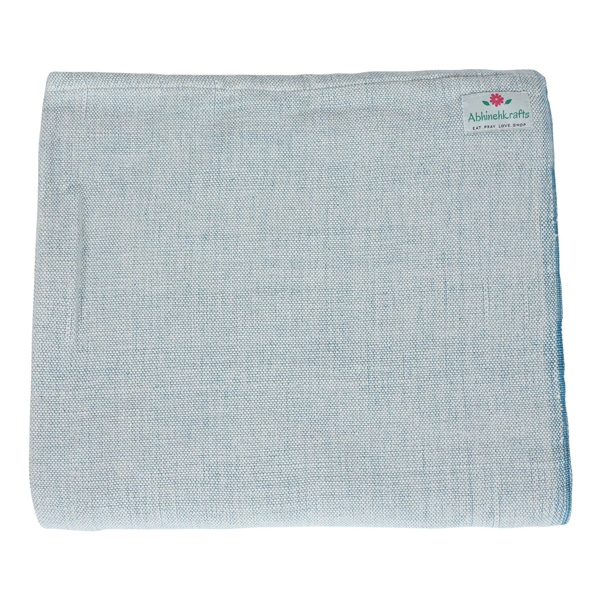 Handwoven/Hand-spun Organic Cotton Blankets for Yoga And Meditation