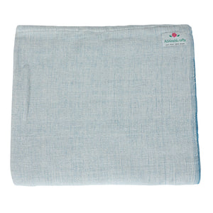 Handwoven/Hand-spun Organic Cotton Blankets for Yoga, Meditation & Home - Pastel Solids - Color Options