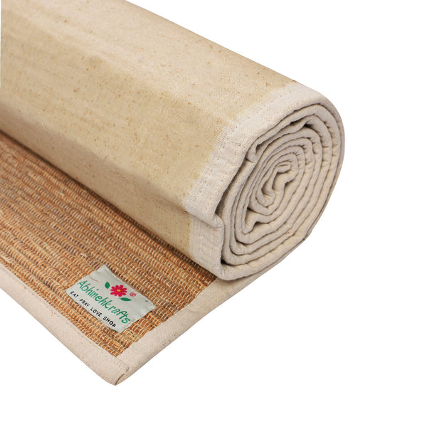 Vetiver (Khus) Grass Yoga Mat | Handwoven, Aromatic & Anti-Skid | Eco-Friendly 
          ></div></a> <a href=