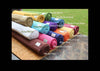 Handwoven Organic Cotton Yoga Mat, Extra Long Non-Slip, Eco-Friendly Meditation Rug, Handmade in India